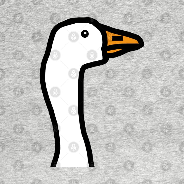 Goose Gaming Portrait by ellenhenryart